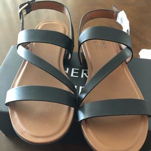 Naturalizer, Tru Sandal, Black, 8W